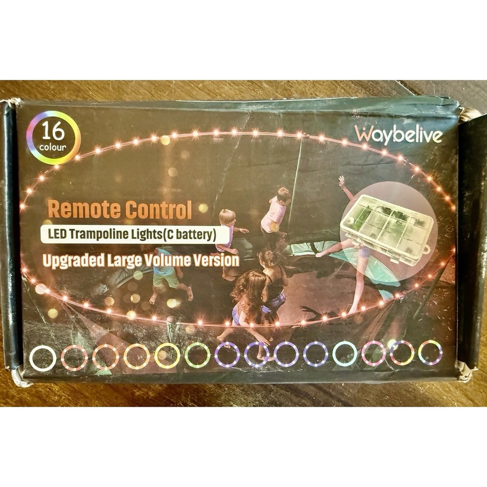 Waybelive LED‎ Cornhole Board Lights - Remote control - 16 Colors